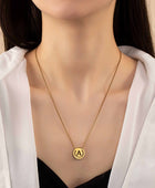 Stainless Initial Necklace