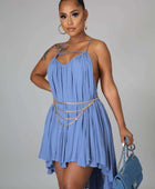 Java's Fashions Boutique  Dresses SM / Indigo Tequila Love Tunic Baby Doll Dress