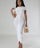 Steven Ella Dresses SM / White Chanel Dress