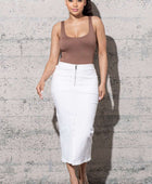 Melrose Rompers SM / White Chill Daily Denim Skirt