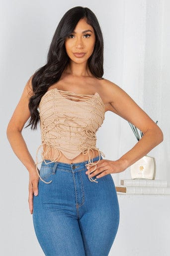Kaylee Fashion Tops After Six Corset Top