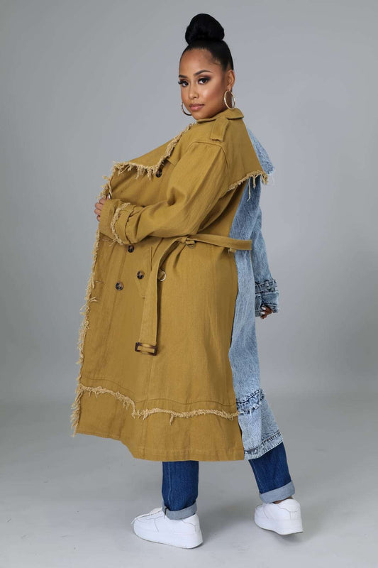 Java's Fashions Boutique  Outerwear Fall Essential Trench Coat